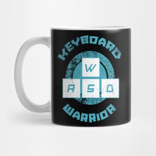 Keyboard Warrior (Blue) Mug